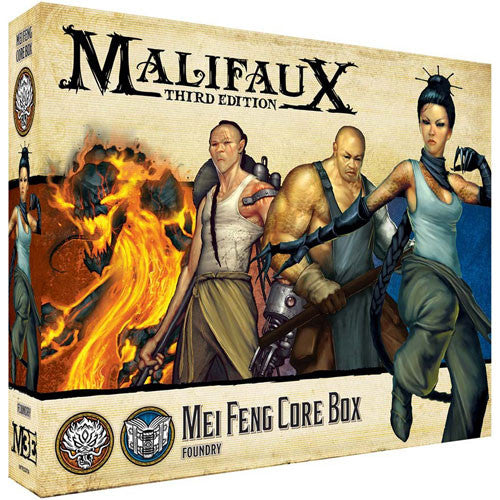 MALIFAUX 3E: DIX TONNERRES / ARCANISTES - MEI FENG CORE BOX | BD Cosmos